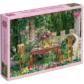 Tucker's Fun Factory Theetijd in de Tuin - Legpuzzel (1000 stukjes) -