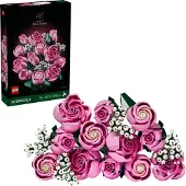 LEGO Botanical Collection 10374 Roze Rozenboeket Bouwstenen Multicolor