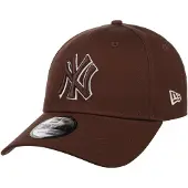 New Era Pet 'TEAM OUTLINE 9FORTY NEYYAN' kastanjebruin / wit