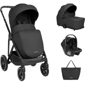 Kikkaboo Chiara 3-in-1 Kinderwagen Met Reiswieg
