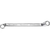 SW-Stahl 01222L dubbele ringsleutel 30 x 32 mm met diepe gebogen ringkoppen I ringsleutel I dubbele sleutel I gebogen ringsleutel