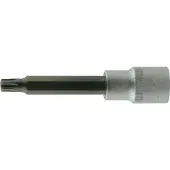 SW-Stahl 05394L schroevendraaierbit, 1/2 I T-profiel I T50 x 140 mm I schroevendraaierbit voor Torx I zeskantinzet