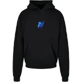 Mister tee Sweatshirt 'Le Papillon' blauw / grijs / zwart