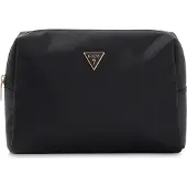 GUESS toilettas Large Top Zip Black zwart