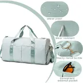 Sport Sporttas, lichtgroen,