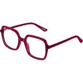 Frank and Lucie Leesbril --Eyeclass-FL28511-Raspberry Baret-+3.00