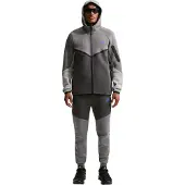 Nike Tech Fleece Sportswear Trainingspak Donkergrijs Lichtgrijs Donkerblauw