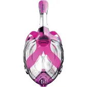 Seac Sub Snorkelmasker - Libera - Transparent/Roze - - XS/S - Duikmaskers