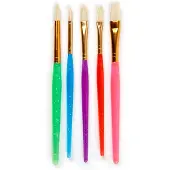 Creativ Company 10344, Sada borstels, Assortiment, Borstels met varkensharen