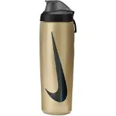 Nike Refuel Locking Bidon 709ML Goud Zwart