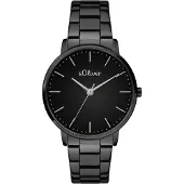 s.Oliver Analoog horloge zwart