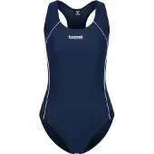 Hummel Sportbadpak 'Pulse Piping' enziaan / wit