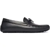 BOSS Leren mocassins met strikdetail Maat 40