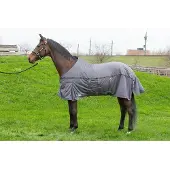 Harry's Horse Vliegendeken Mesh-pro Belly Grijs | Maat: 155/205 Cm - 155/205