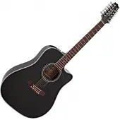 Takamine EF381SC 12 String Electro Acoustic Black