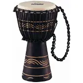 Nino S African Rope Tuned Wood Djembe Moon Rhythm