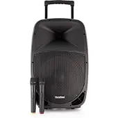 SubZero P15 Portable PA Speaker with Bluetooth & Wireless Mics