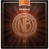 D'addario And Co NB1047 Nickel Bronze Acoustic Guitar Strings 10-47