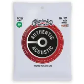 Martin strings MA170T AUTHENTIC TREATED EXTRA LIGHT 80/20 BRONZE EX. LIGHT 10-14-23-30-39-47