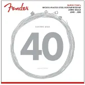 Fender 7250-serie vernikkelde basgitaarsnaren