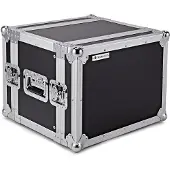 Trojan Pro 8U Heavy-Duty Shallow Rack Flight Case
