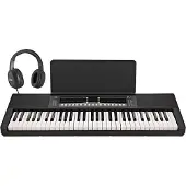 Gear4Music K1 61-toets Keyboard van met Hoofdtelefoon