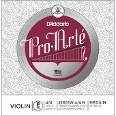 D'addario And Co Pro-Arte Violin String Set 4/4 Size Medium