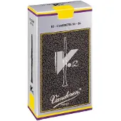 Vandoren V12 Bb-Klarinette 2,5 doos met 10 rieten - Riet voor Bb klarinet (Frans)