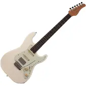 Schecter Nick Johnston Traditional HSS Atomic Snow elektrische gitaar