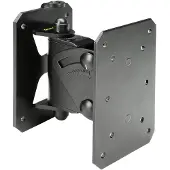 Gravity GSPWMBS20B Tilt and Swivel Speaker Wall Mount Black