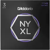 Daddario NYXL1149-3P 11-49 3 Pack