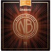 Daddario D'Addario NB1256 Light Top Med Bottom 12-56 - Jeu de cordes pour Guitare acoustique
