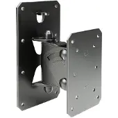 Gravity GSPWMBS30B Tilt and Swivel Speaker Wall Mount Black