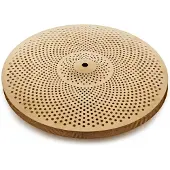 Gear4Music Low Volume 14" Hi-Hat Cymbals by Gold