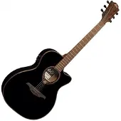 Lag Tramontane 118 Slim Auditorium Electro Acoustic Black Gloss