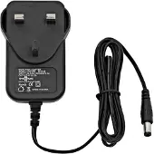 Gear4Music 9V Compact Power Supply by Centre Negative Multi Plug
