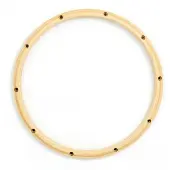 Gibraltar hardware Gibraltar 14" 10 Lug Wood Hoop Batter Side
