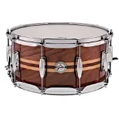 Gretsch drums S1-6514W-MI - SILVER SERIES 14" X 6.5" WALNUT/MAPLE INLAY