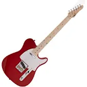 Gear4Music Knoxville elektrische gitaar van Rood