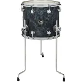 DW Drums TOM PERFORMANCE FINISH PLY / SATIN OIL BLACK DIAMOND