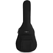 Gear4Music Padded Water-Resistant Jumbo Acoustic Guitar Gig Bag by 5mm