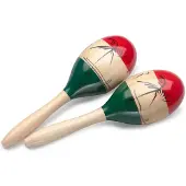 Stagg 26cm Wood Maracas Mexican