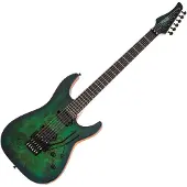 Schecter C-6 Pro Fr Aqua Burst