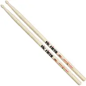 Vic Firth American Classic 1A Hickory Drumsticks Wood Tip