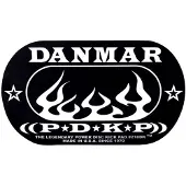 Danmar 210DKF - BD POWER DISK KICK PAD DOUBLE - FLAME