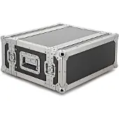 Trojan Pro 4U Heavy-Duty Shallow Rack Flight Case