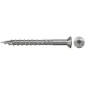 Fischer 660612 Terrasschroeven 5 mm 80 mm T RVS 100 stuk(s)