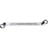 Stahlwille dubbele ringsleutel 20, SW 30 x 32 mm, lengte 365 mm, chroomlegering staal, diep gekarteld, dubbele zeskant met AS-Drive profiel