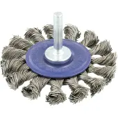 Osborn Roterende stålbørste 75X12MM 0,5TR SN ST