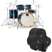 Mapex Armory 22 Rock Fusion 5pc Shell Pack Blue Wave Burst